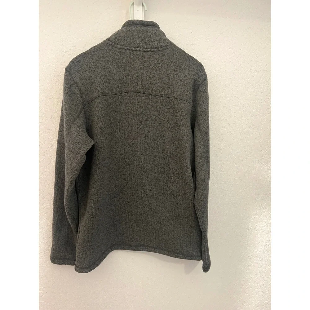 The North Face Mens Gordon Lyons 1/4 Zip Fleece Pullover Gray NF0A2SUX Small
